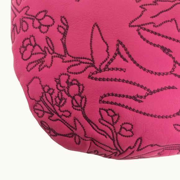 Fiore by Isabella Fiore Pink Stitch Flower Bag - Picture 7 of 9